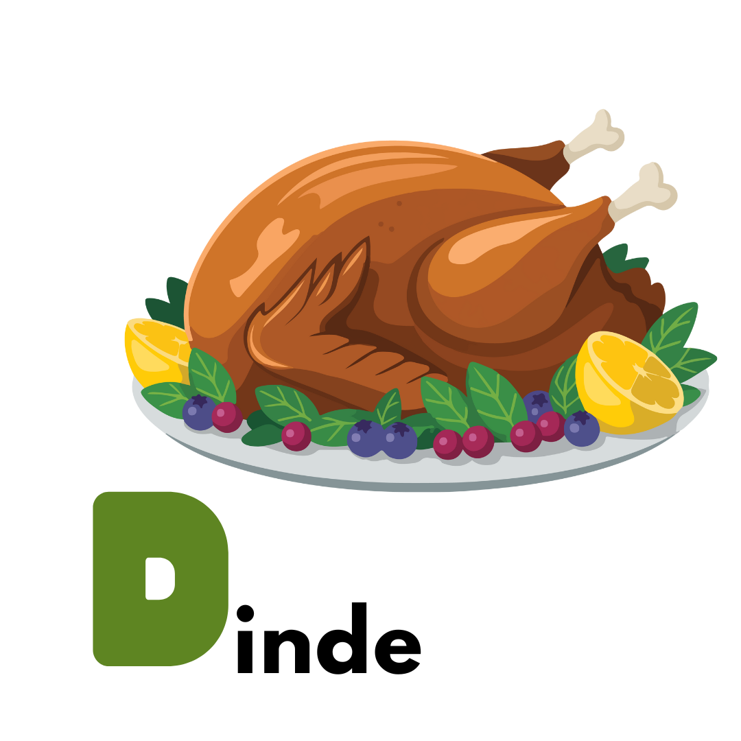 French Christmas Alphabet Educational Poster Gogu Education