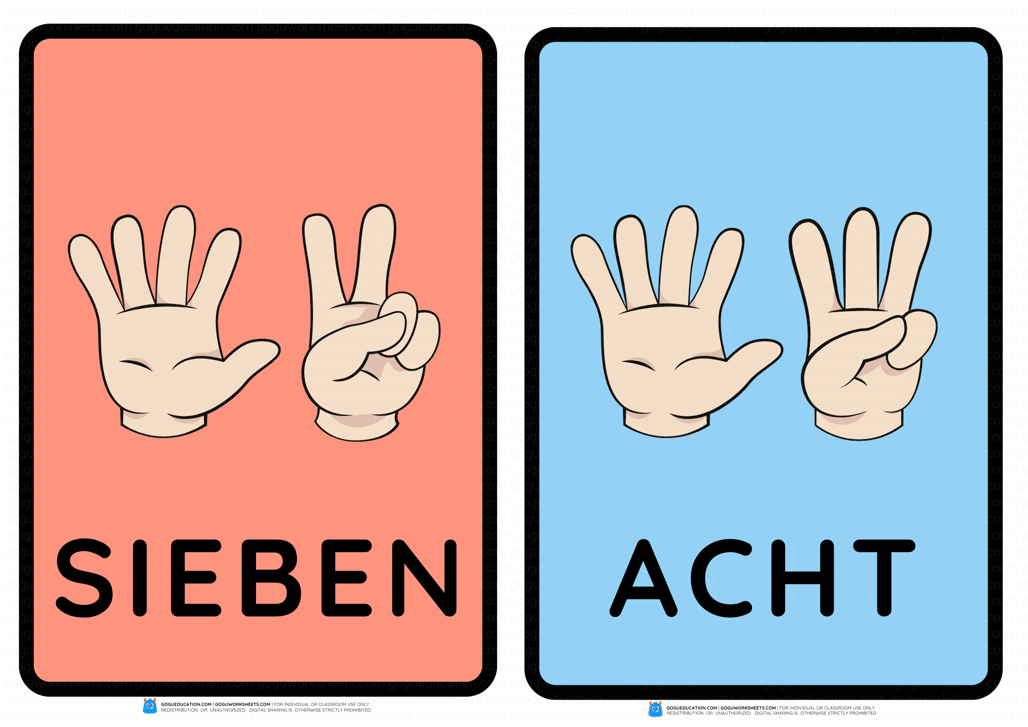 German Numbers Preview 4