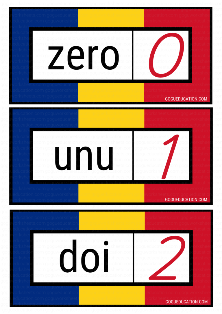 How to Count in Romanian