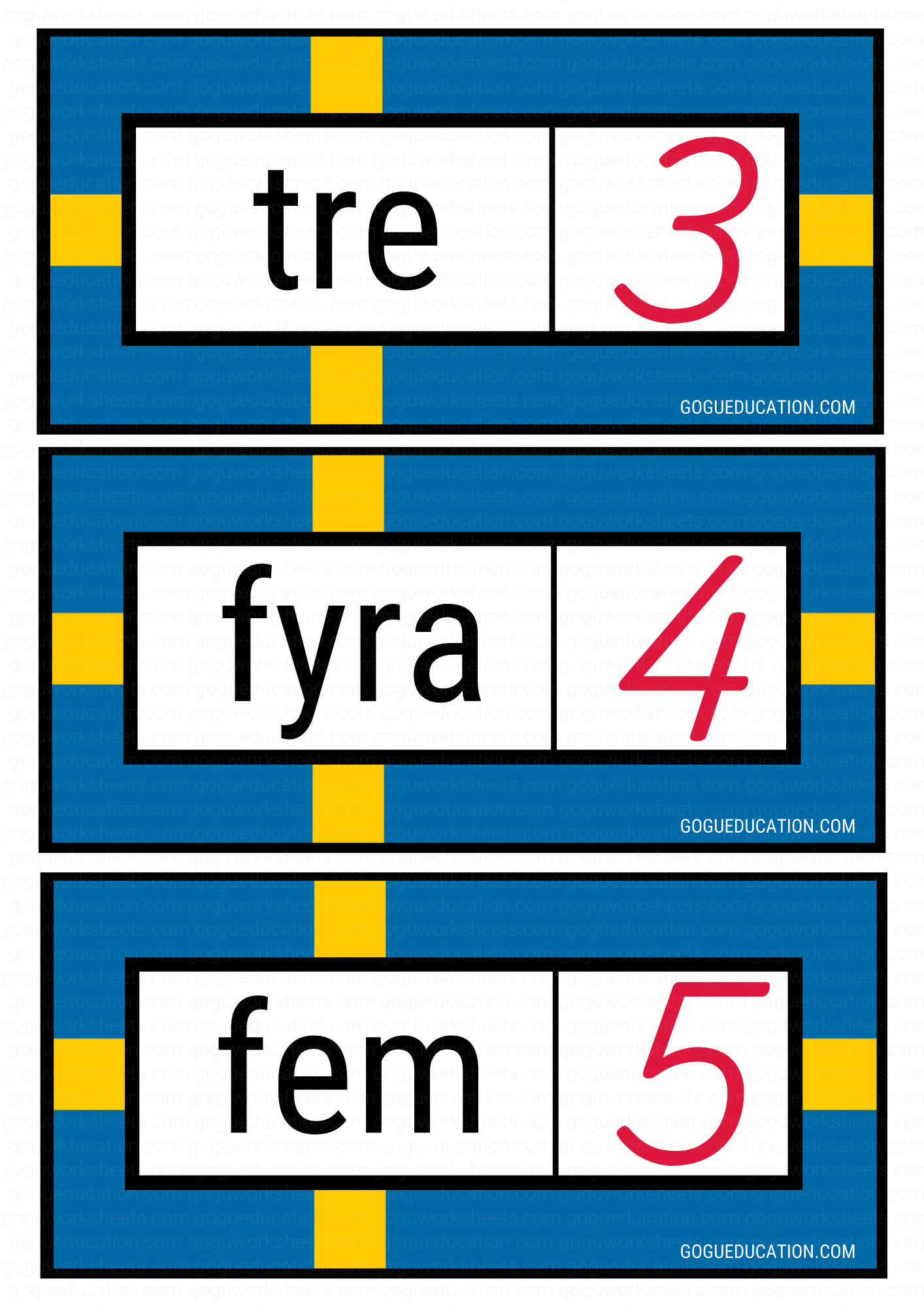 Swedish Numbers 2