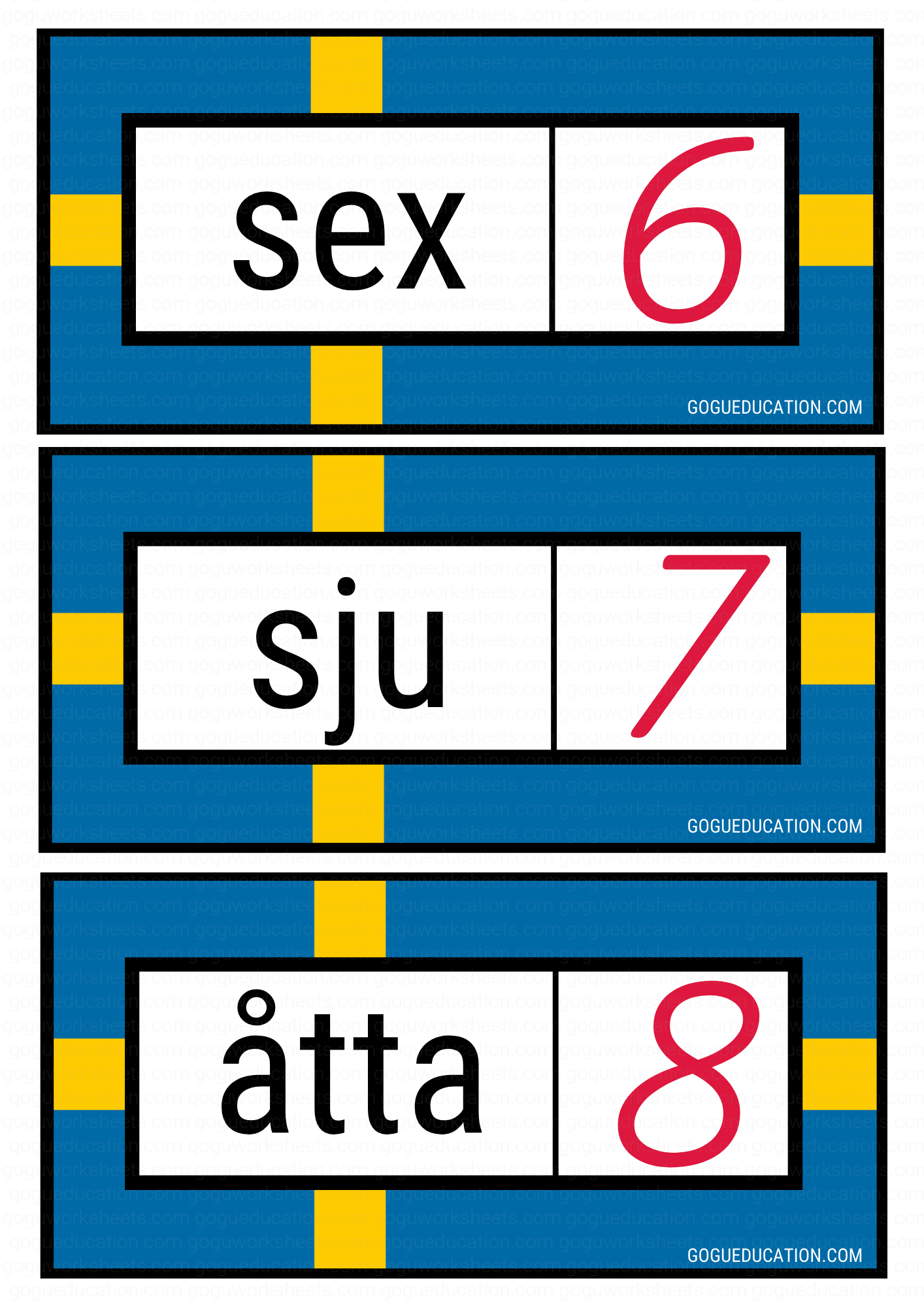 Swedish Numbers 3