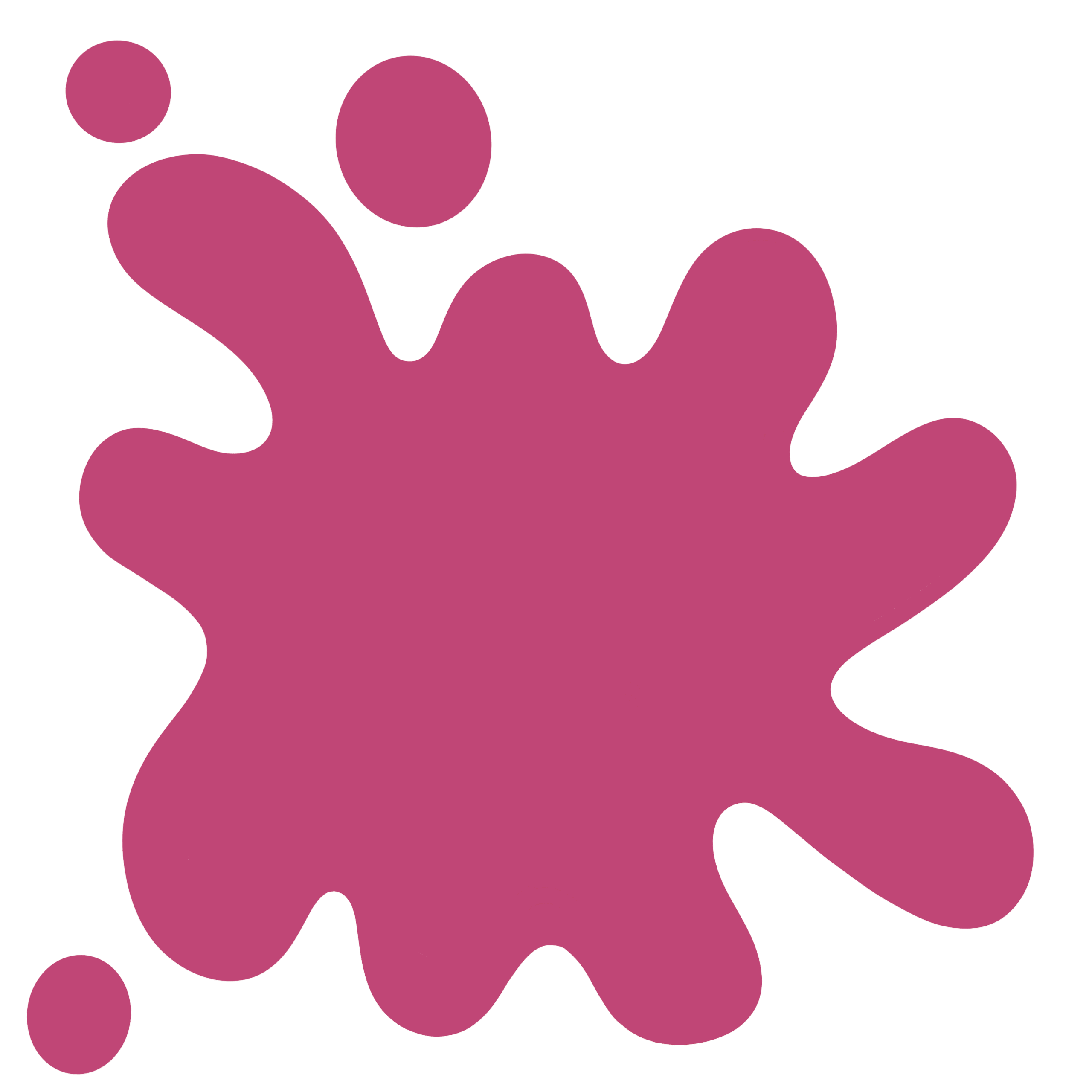 Pink Splash Colour Gogu Oksana
