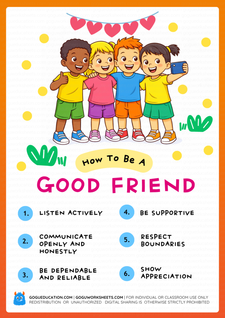 How to Be a Good Friend - GoguEducation