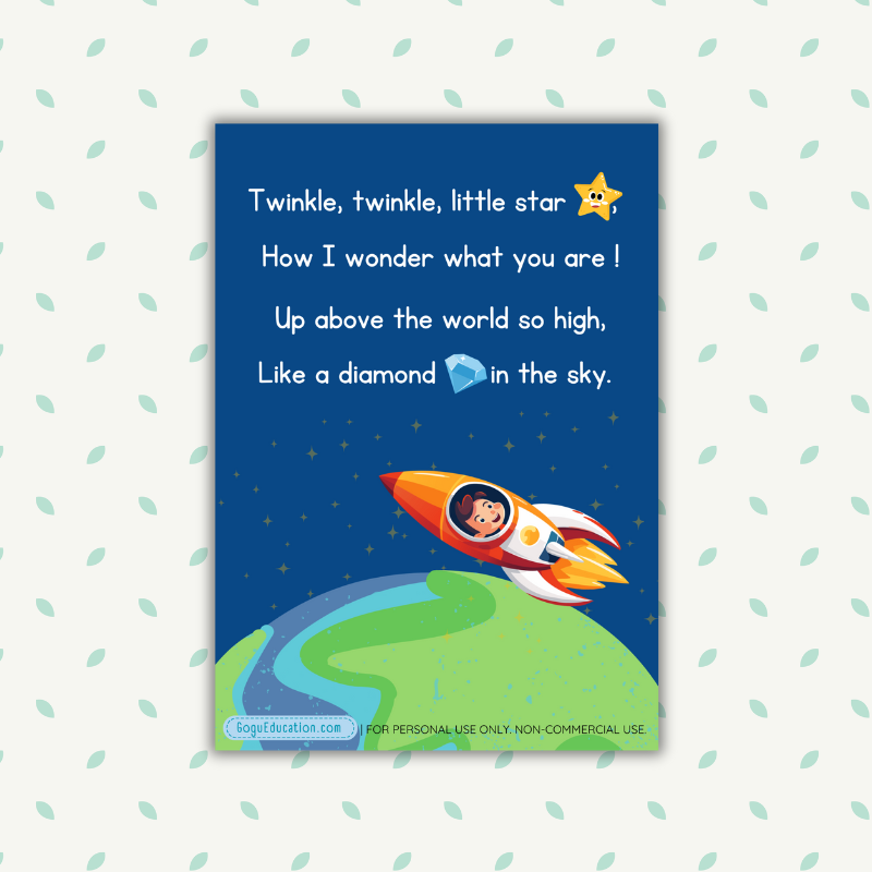 Nursery Rhymes Twinkle Little Star