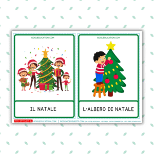 Italian Christmas Vocabulary Flashcards