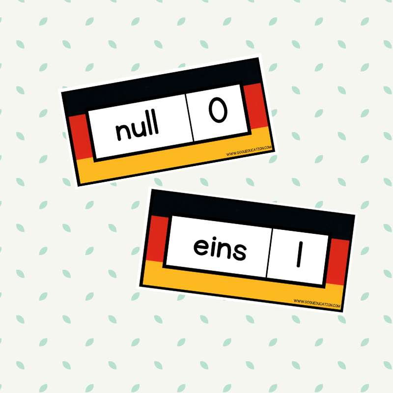 How to count in German