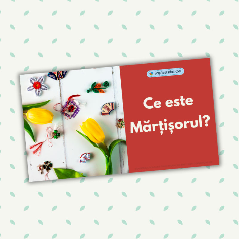 Romanian Book What is Mărțișor?